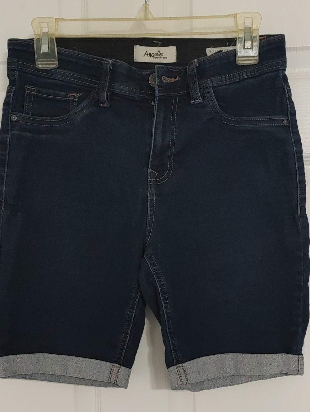 Angels Bermuda Denim Shorts 360 Sculpt Women's Size 6